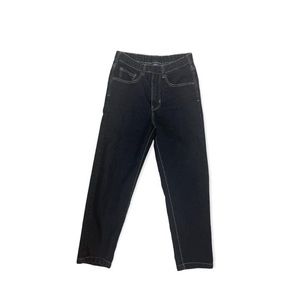 black vintage jeans